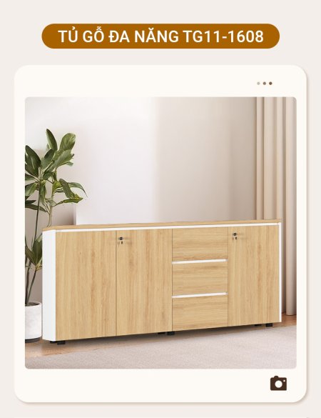 TỦ TÀI LIỆU GỖ TG11-1068