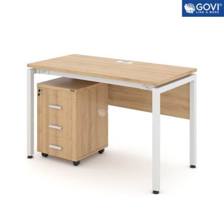 BÀN LÀM VIỆC Eos EC01A KHUNG TRẮNG