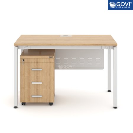 BÀN LÀM VIỆC EOS EC01B KHUNG TRẮNG