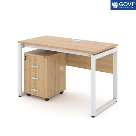 BÀN LÀM VIỆC Eos EU01A KHUNG TRẮNG