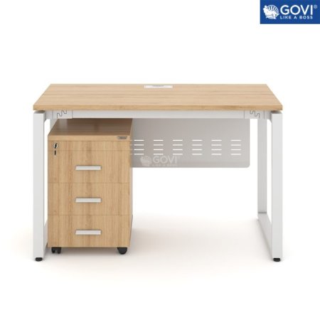 BÀN LÀM VIỆC EOS EU01B KHUNG TRẮNG
