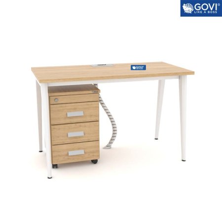 BÀN LÀM VIỆC GAIA GA01 KHUNG TRẮNG