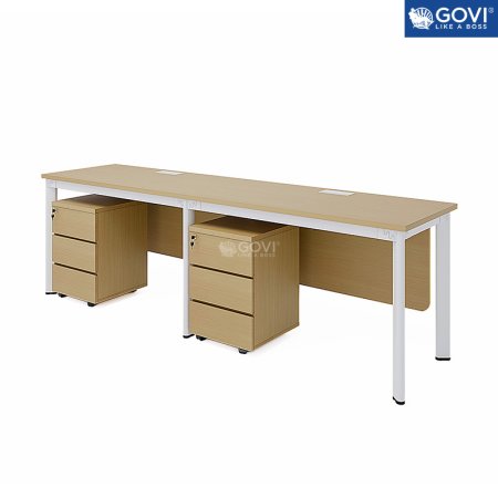 BÀN LÀM VIỆC CHÂN SẮT Oval OV01Y-2406