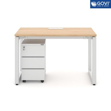 Bàn làm việc Ryder RU01 khung trắng