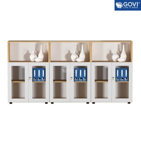 HỆ TỦ TÀI LIỆU GỖ TG03-2412