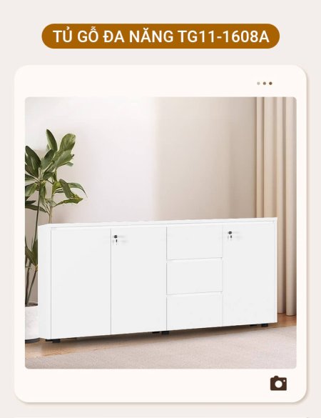 TỦ TÀI LIỆU GỖ TG11-1608T