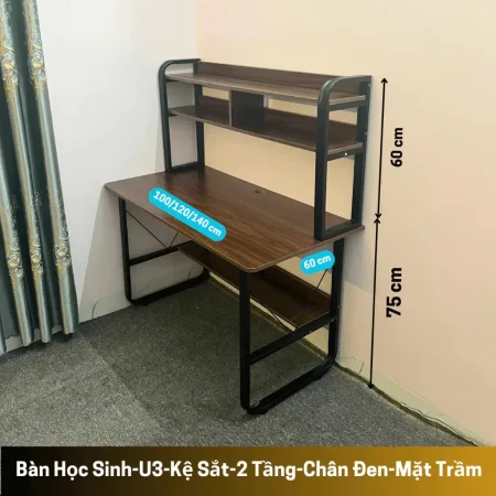 BÀN KỆ SẮT U3