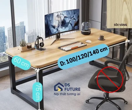 BÀN LÀM VIỆC CHÂN CHỮ U-U5
